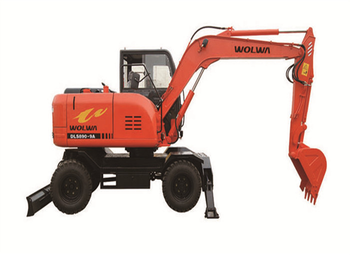 沃爾華DLS890-9A系列新型輪式挖掘機(jī)