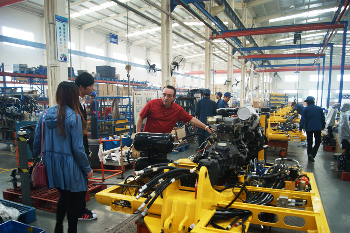 墨西哥客戶訪問沃爾華集團