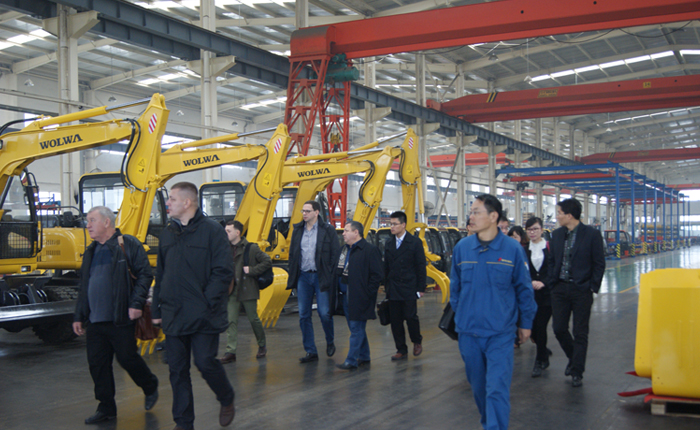 俄羅斯客戶訪問沃爾華集團