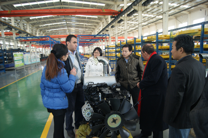 埃及客戶訪問沃爾華集團