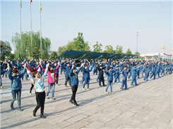 沃爾華集團啟動早操制度，展示企業良好風貌