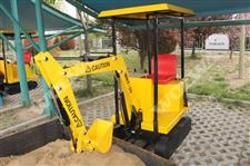 90度旋轉兒童游樂挖掘機-單人