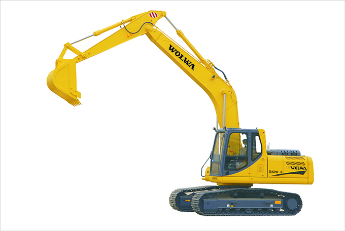 DLS210.8型液壓挖掘機產品實物圖