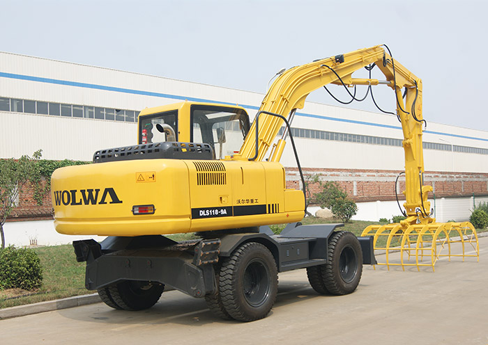 DLS118-9A輪式液壓堆垛機實物圖