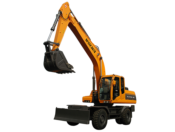 DLS210-9A輪式液壓挖掘機產品實拍圖