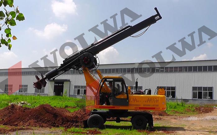 GNLW360輪式旋挖鉆機