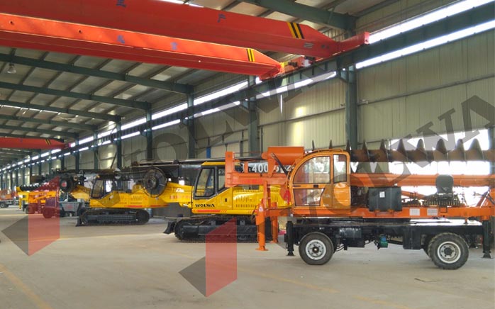 GNLZ360輪式長螺旋打樁機